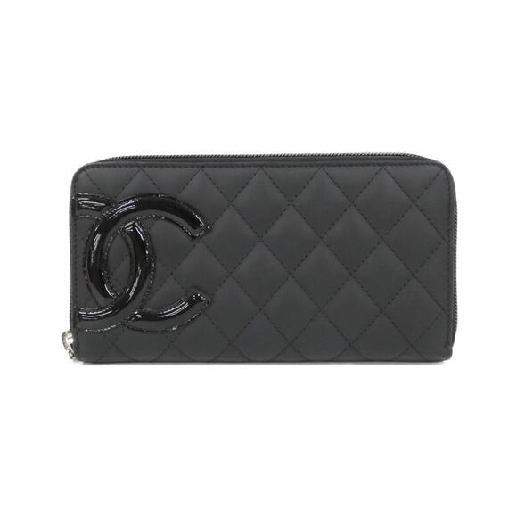 CHANEL Handbags - CHANEL Authentic Black Wallet